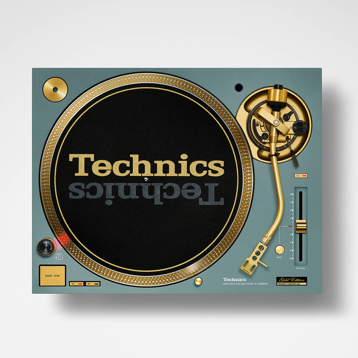 Technics SL-1200M7G 55th Anniversary Model Direct-Drive DJ Turntable - Limited Edition Green