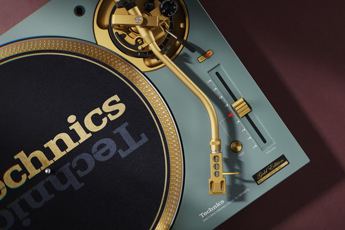 Technics SL-1200M7G 55th Anniversary Model Direct-Drive DJ Turntable - Limited Edition Green PRE-ORDER