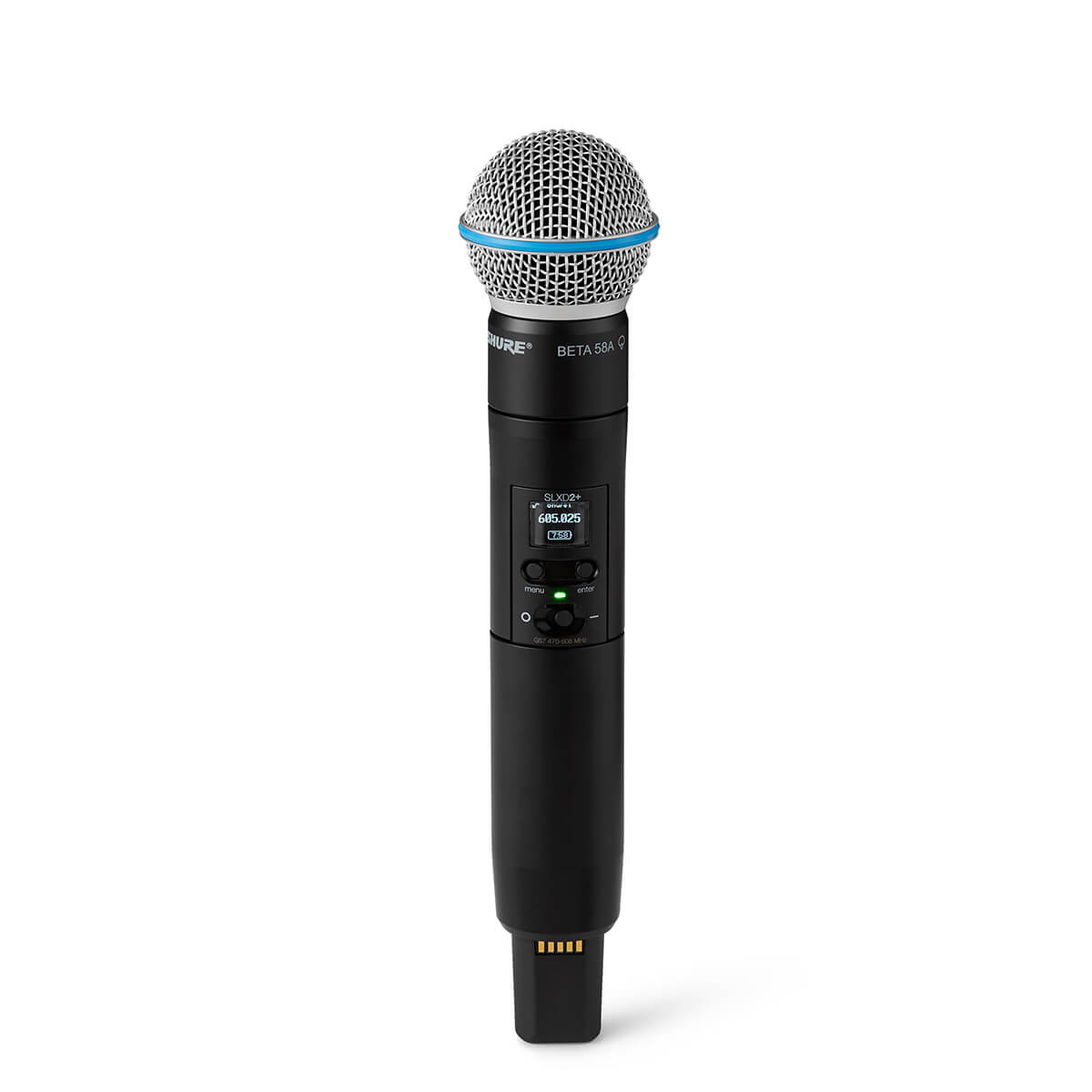 Shure SLXD24D+/BETA58 Dual Digital Wireless Handheld System w/ Beta58A Supercardioid Dynamic Mics | NZ AUTHORISED