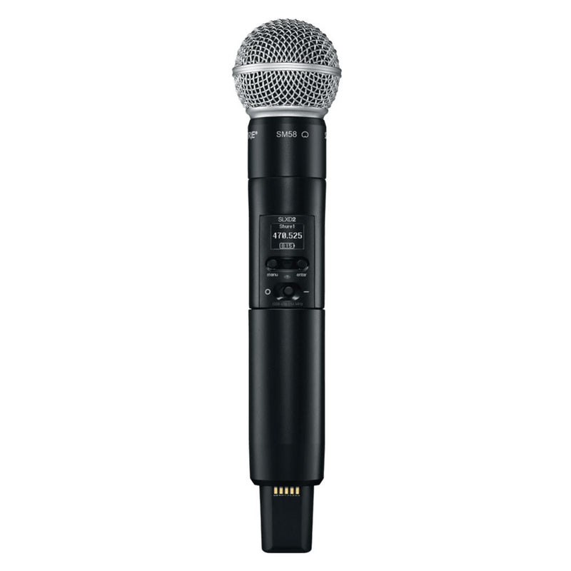 Shure SLXD24-SM58 Digital Handheld Wireless SM58 Mic System | NZ AUTHORISED