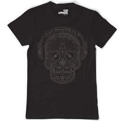DMC SKULL & PHONES Men's Tee-Shirt (Black)