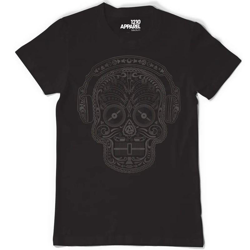 DMC SKULL & PHONES Men's Tee-Shirt (Black)