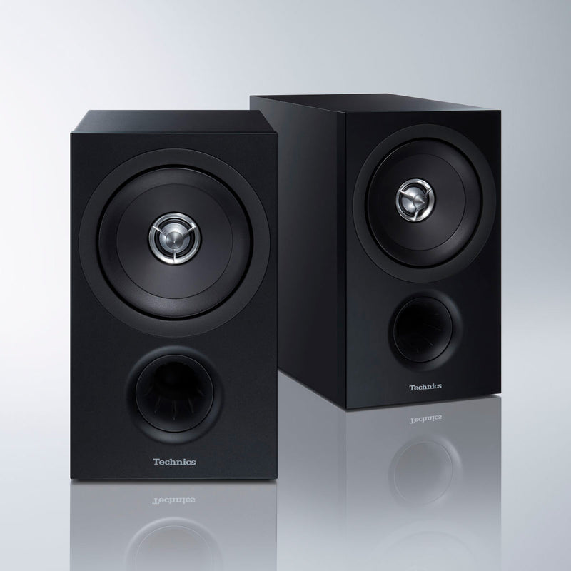 Technics SB-C600 Premium Class 6-inch 2-Way Coaxial Bookshelf Speaker (Pair)