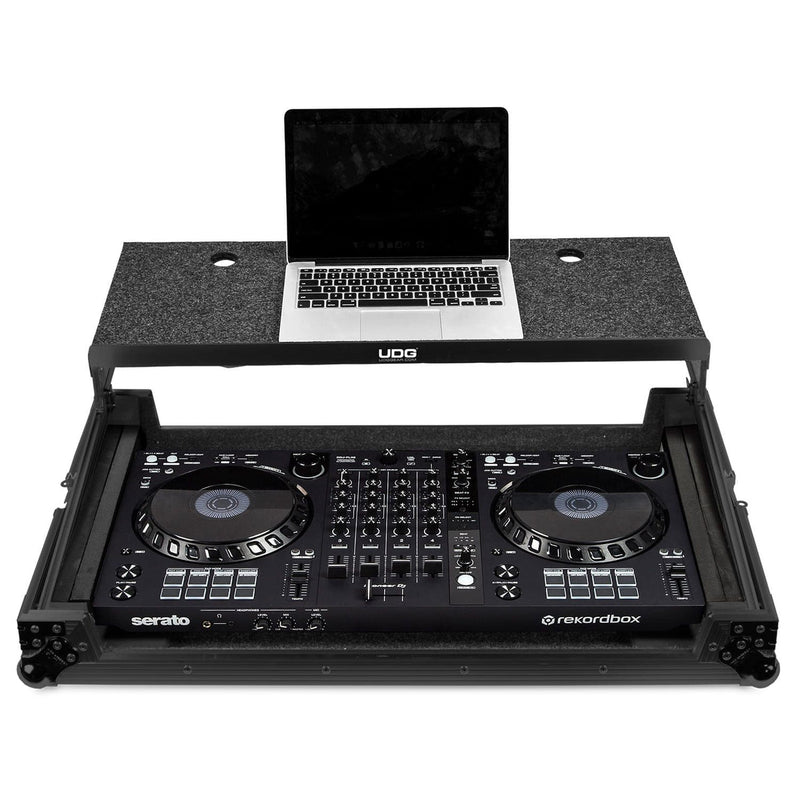 Pioneer DDJ-FLX10 4-Channel Performance DJ Controller for Rekordbox and Serato DJ Pro with UDG Ultimate Flight Case