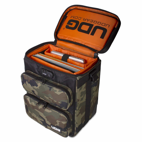 UDG ULTIMATE DIGI TROLLEY TO GO Black Camo / Orange Inside