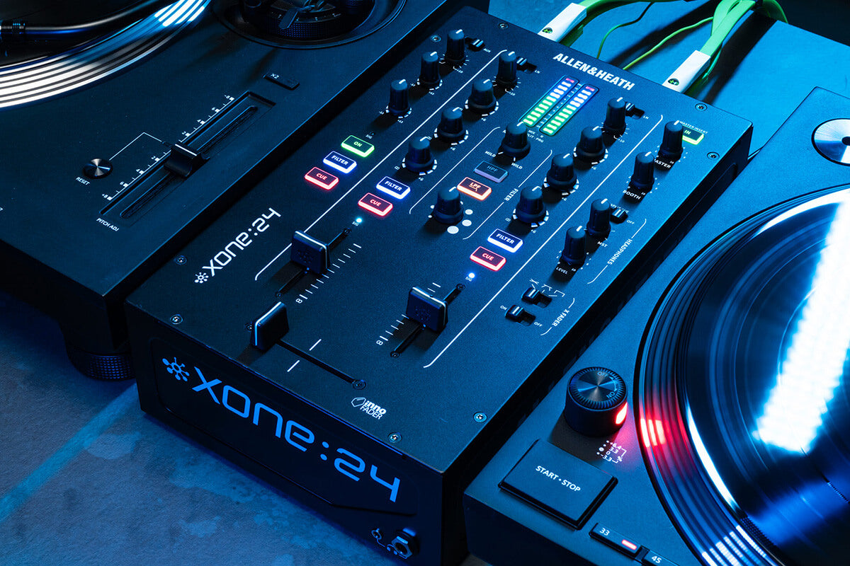Allen & Heath Xone:24 2+1 Channel Analogue DJ Mixer