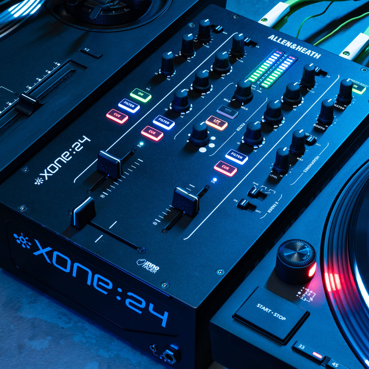 Allen & Heath Xone:24 2+1 Channel Analogue DJ Mixer