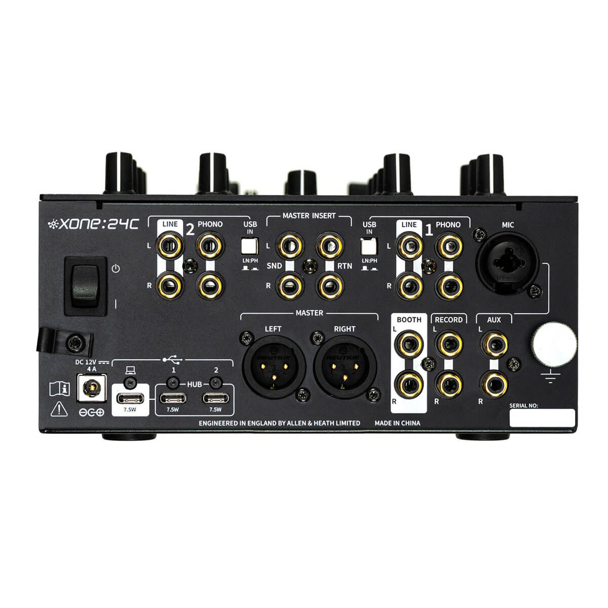 Allen & Heath Xone:24C 2+1 Channel Analogue DJ Mixer with Interface NOV. PRE-ORDER