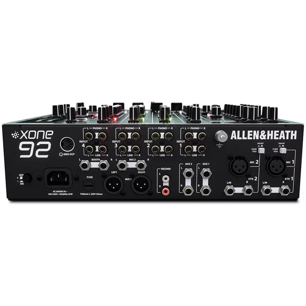 Allen & Heath Xone:92 Mk2 Analogue DJ Mixer - Mix Foundation
