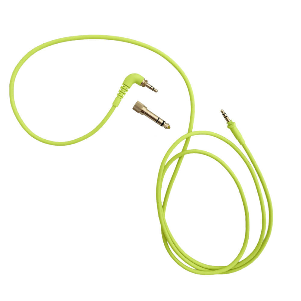 Aiaiai TMA-2 C19 Straight Cable w/ Adapter 1.5M (Neon Yellow)