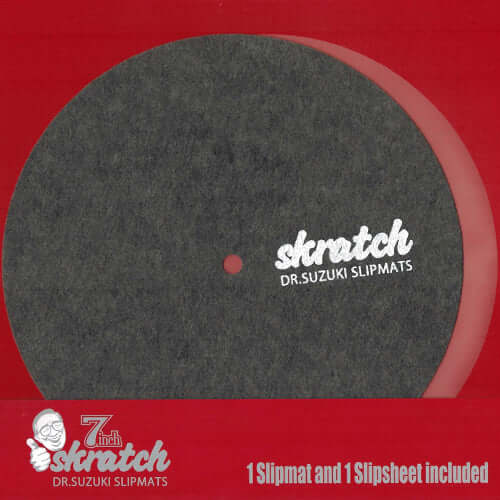 DR. SUZUKI SKRATCH 7" Slipmat + Slipsheet (Single)