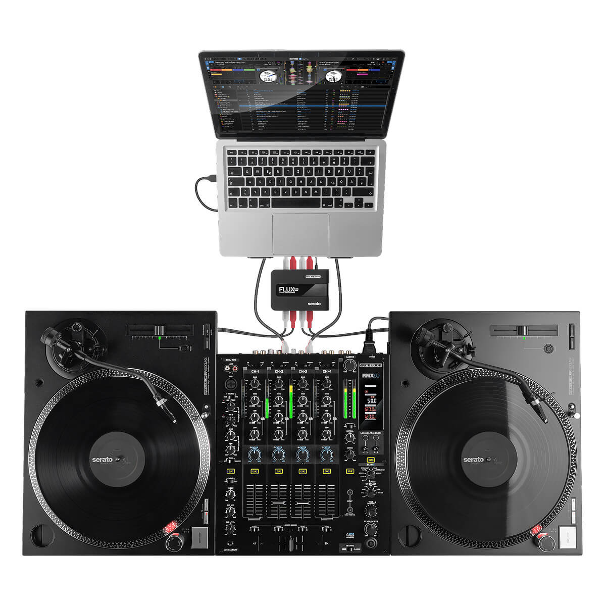 Reloop FLUX GO Compact 4x4 USB-C DVS Interface for Serato DJ Pro