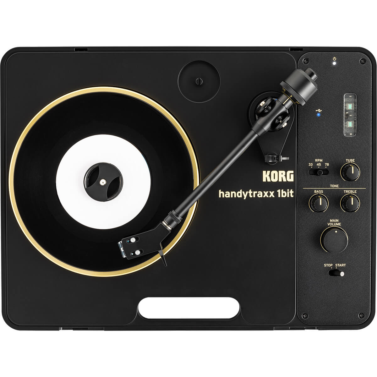 Korg Handytraxx 1BIT Portable Record Player with High-Quality Playback and 1-Bit Recording