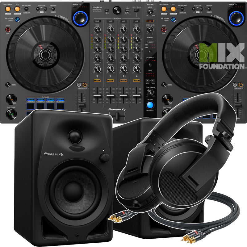 Pioneer DJ DDJ-FLX6-GT 4-Channel DJ Controller - Rekordbox, Serato, Virtual  DJ