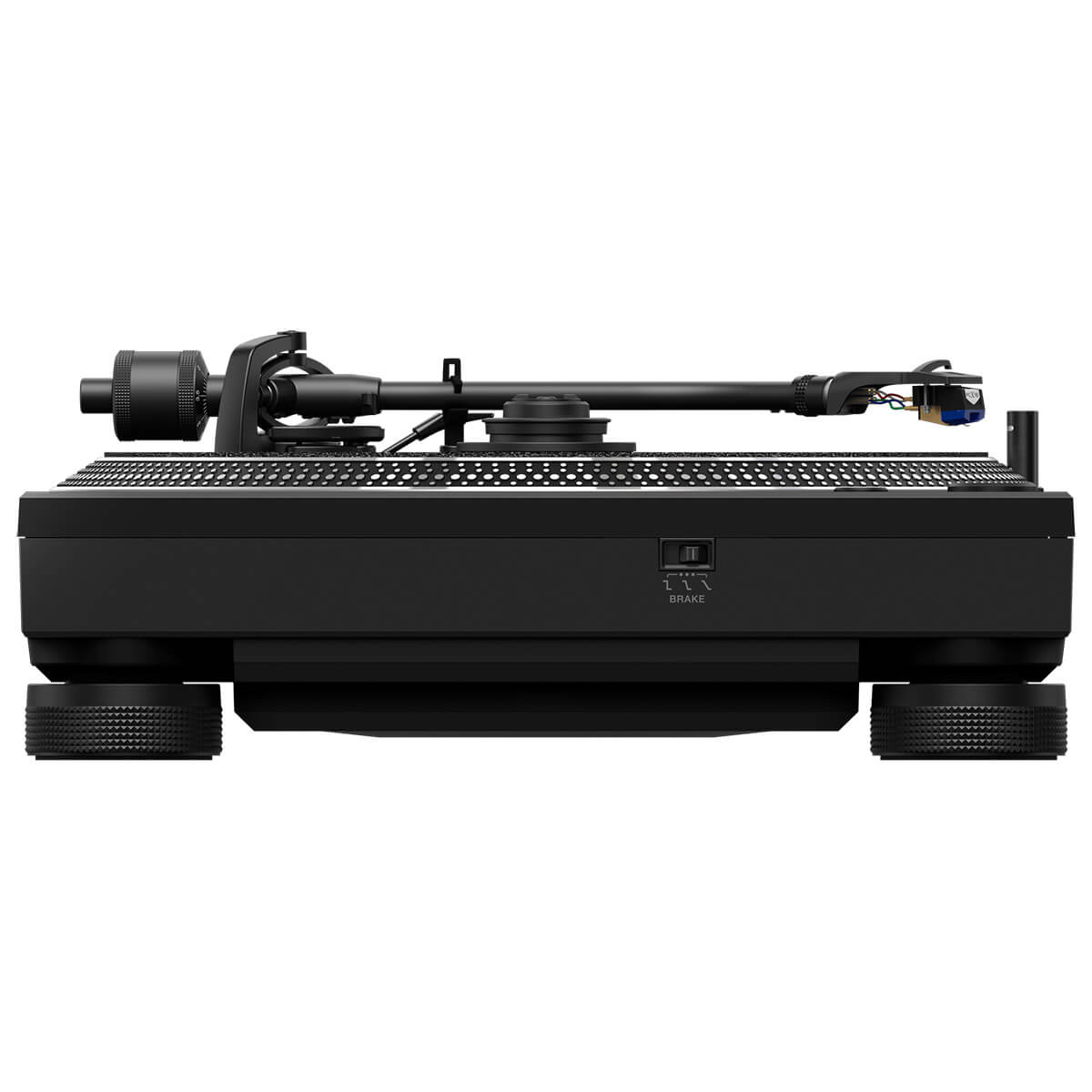 Pioneer PLX-CRSS12 Professional Direct-Drive DJ Turntable with DVS Control (Black) PAIR w/ FREE VM-70 Monitors