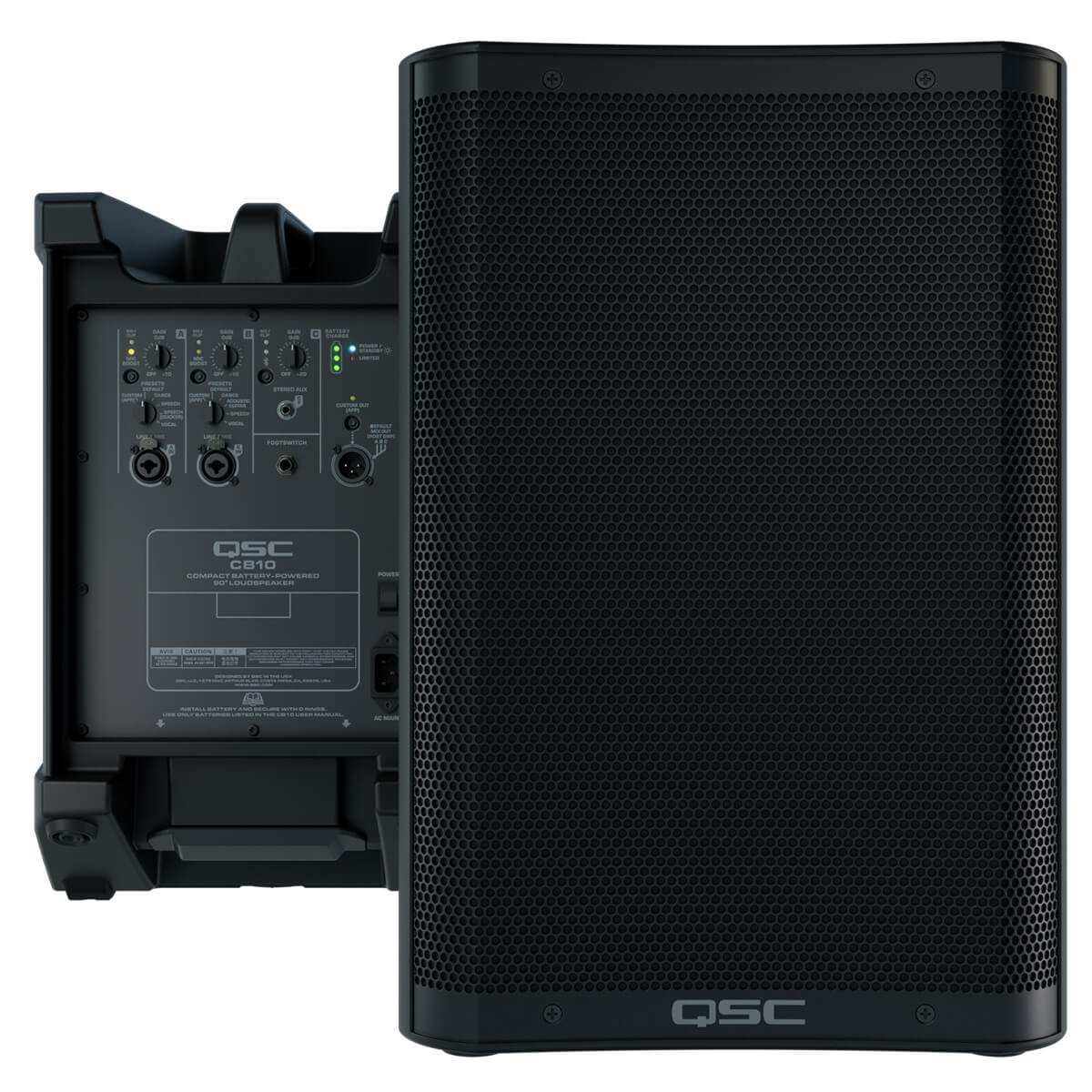 QSC CB10 Compact 10" Battery-Powered Loudspeaker System w/ Bluetooth MARCH PRE-ORDER