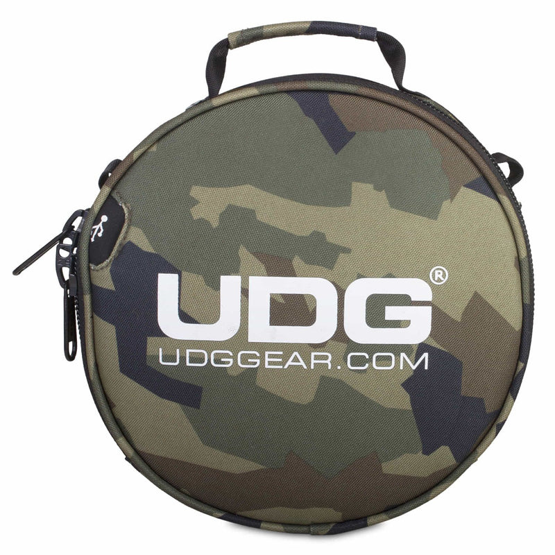 UDG Ultimate DIGI Headphone Bag Black Camo Orange Inside