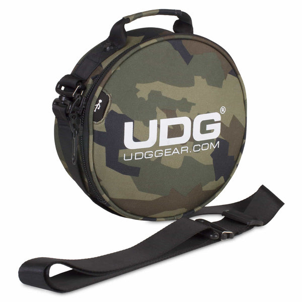 UDG Ultimate DIGI Headphone Bag Black Camo Orange Inside