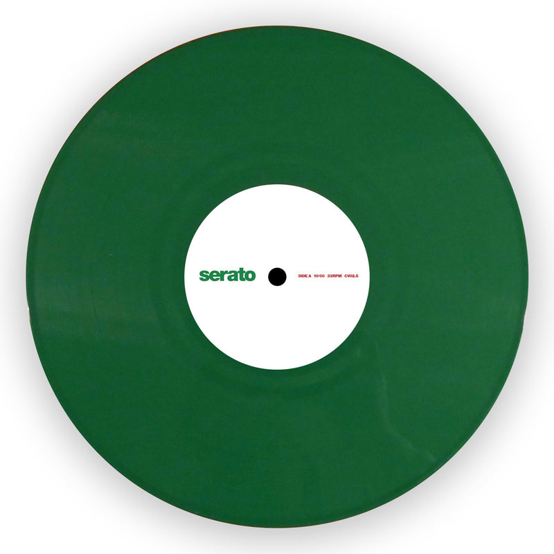 Serato Performance Control Vinyl Green (Pair)