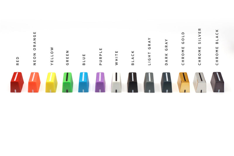 Chroma Caps - High Quality Knobs and Faders (Various Colours)