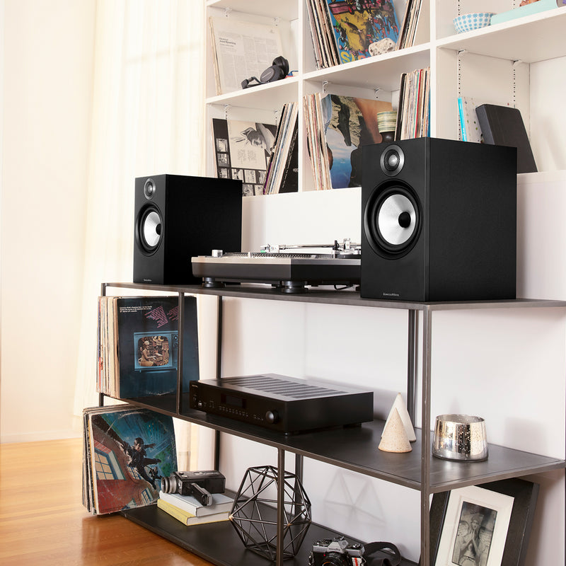 B&W 606 S2 Anniversary Edition 2-Way Bookshelf Speakers (Pair)