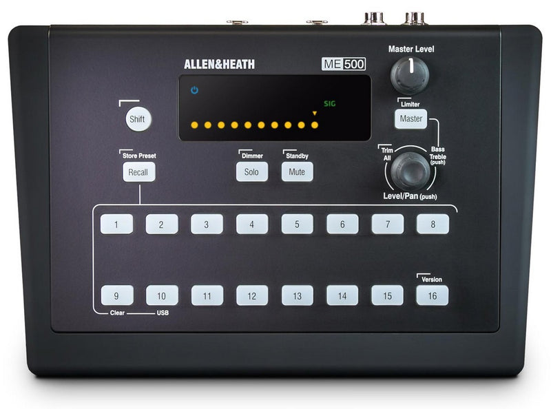 Allen & Heath ME-500 16-Channel Personal Monitor Mixer (for A&H Digital Consoles) PRE-ORDER