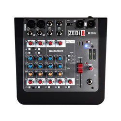 Allen & Heath ZEDi8 Hybrid Compact Mixer w/ 2x2 USB Interface