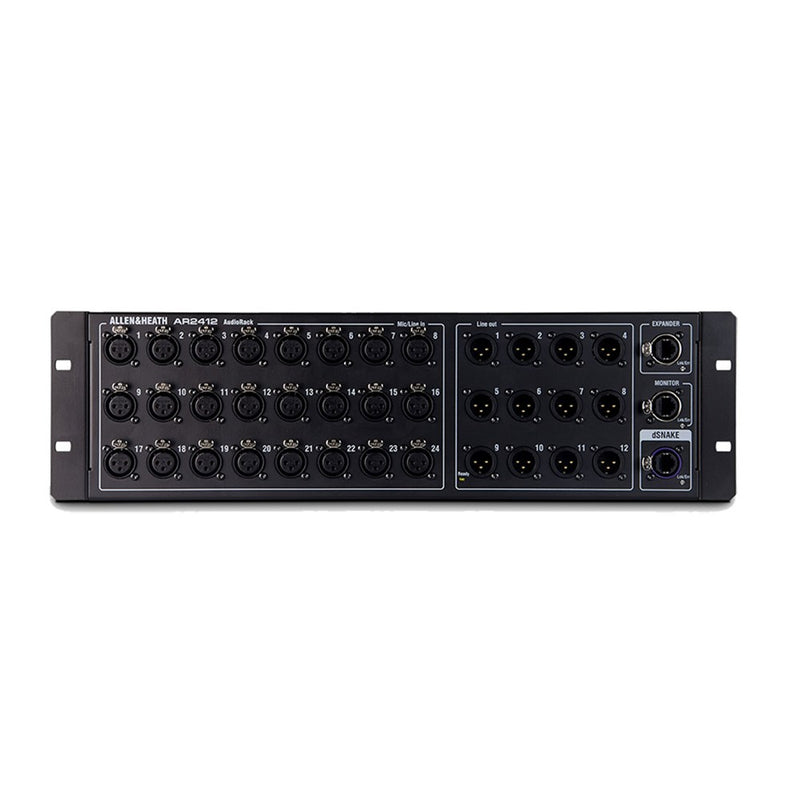 Allen & Heath AR2412 48kHz Digital Mixer Rack Module 24 XLR In / 12 XLR Out