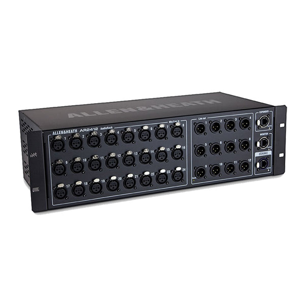 Allen & Heath AR2412 48kHz Digital Mixer Rack Module 24 XLR In / 12 XLR Out