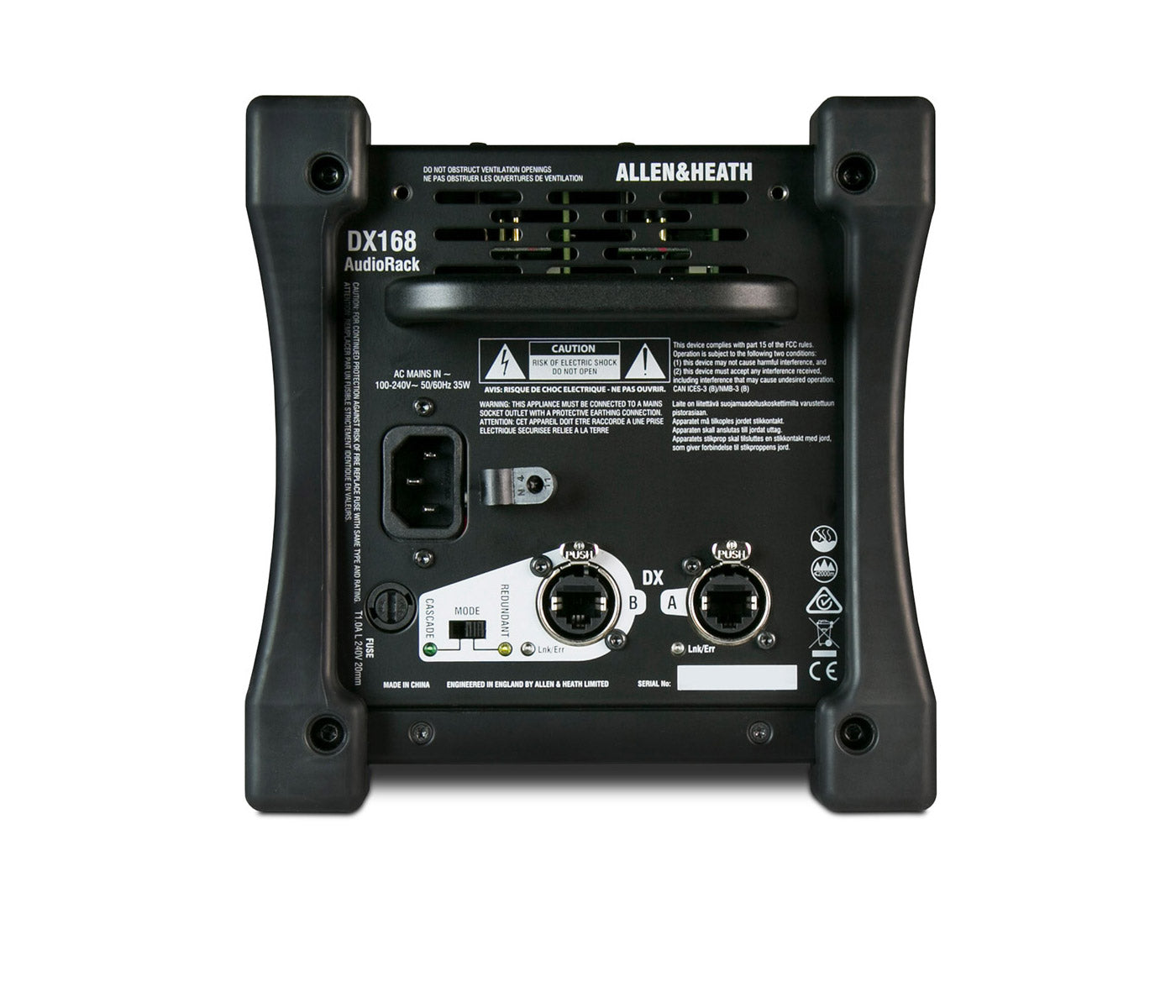 Allen & Heath DX168 Portable 96kHz DX Expander Module - Mix Foundation