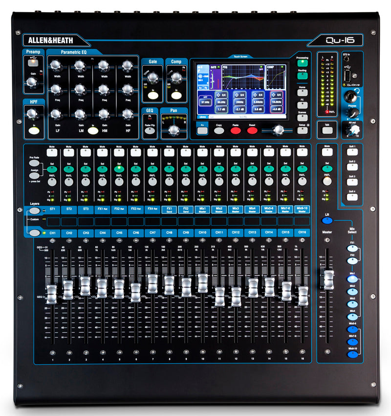 Allen & Heath QU-16 Digital Mixer