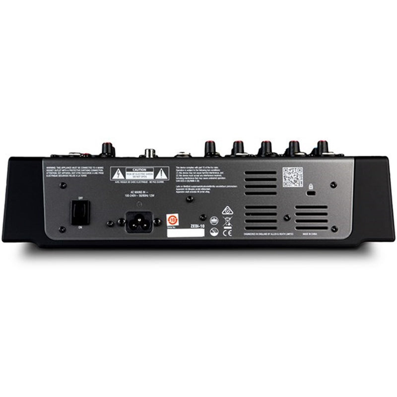 Allen & Heath ZEDi10 Hybrid Compact Mixer w/ 4x4 USB Interface