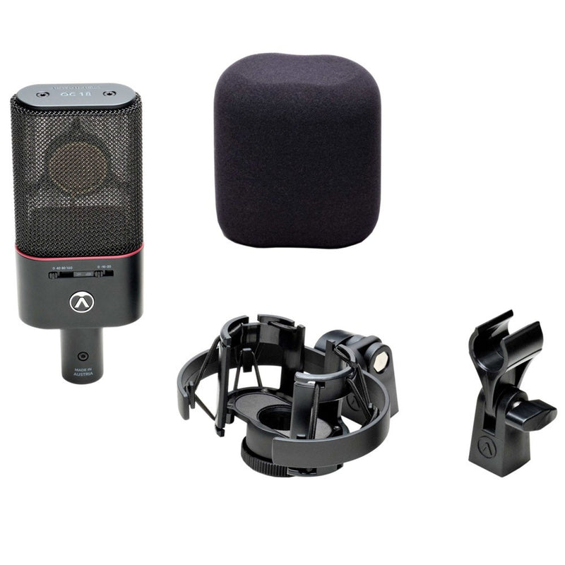 Austrian Audio OC18 Cardioid Pattern Condenser Microphone Studio Set