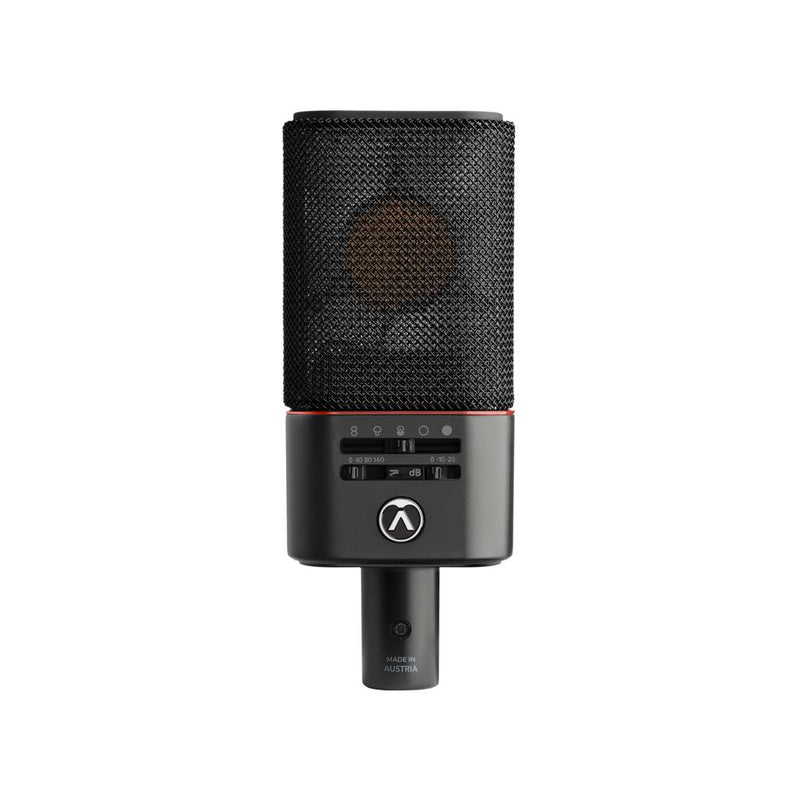 Austrian Audio OC818 Black Multi-Pattern Dual Output Condenser Microphone Studio Set