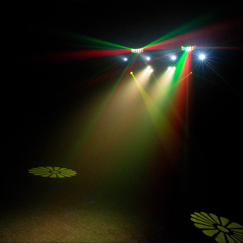 Chauvet GIGBAR MOVE - 5 in 1 LED Effect Light (Moving Heads, Derbys, Pars, Lasers & Strobe)
