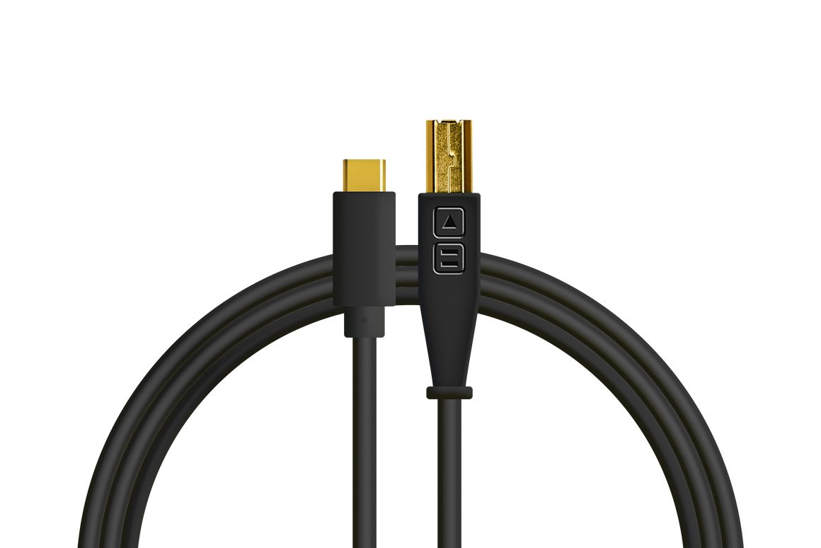 Chroma Cables Audio Optimized USB-C to B Straight Cable (Various Colours)