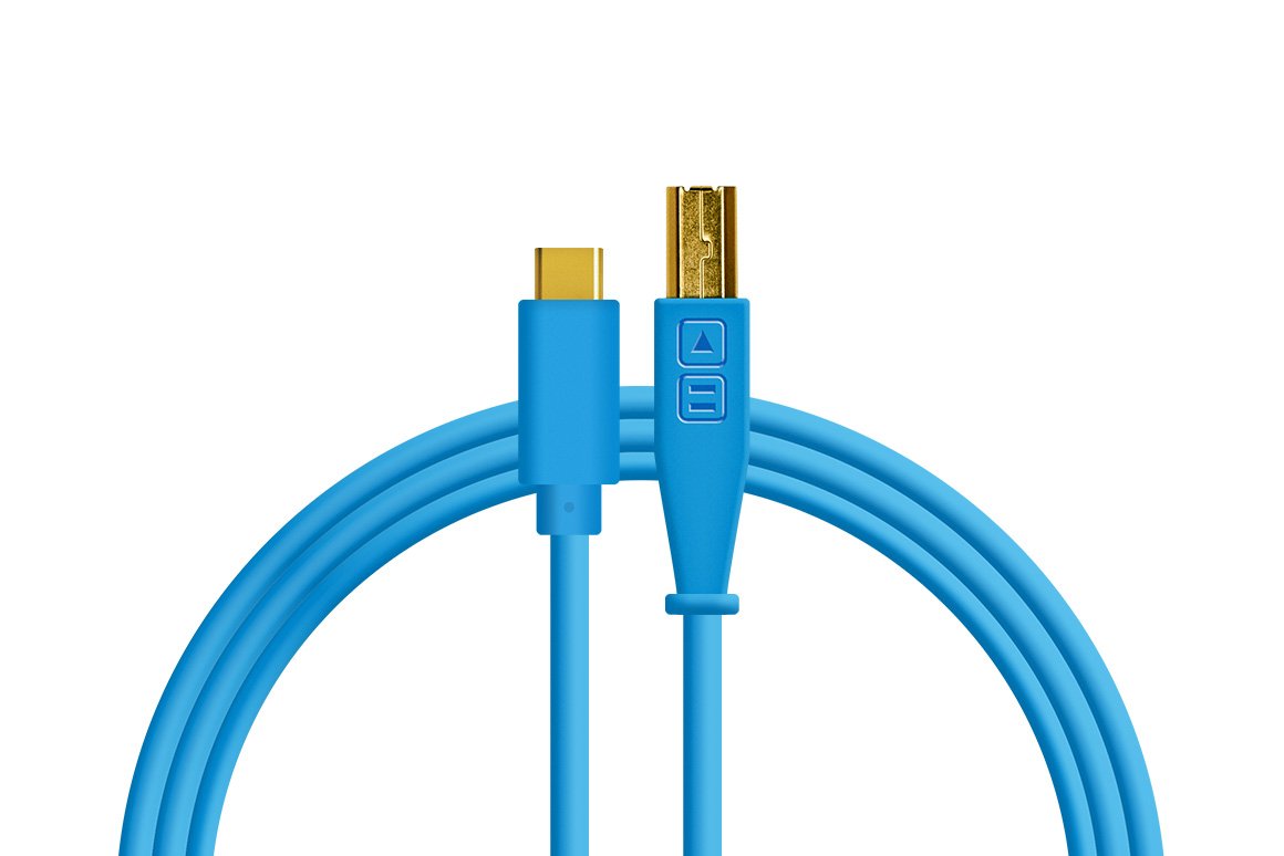 Chroma Cables Audio Optimized USB-C to B Straight Cable (Various Colours)