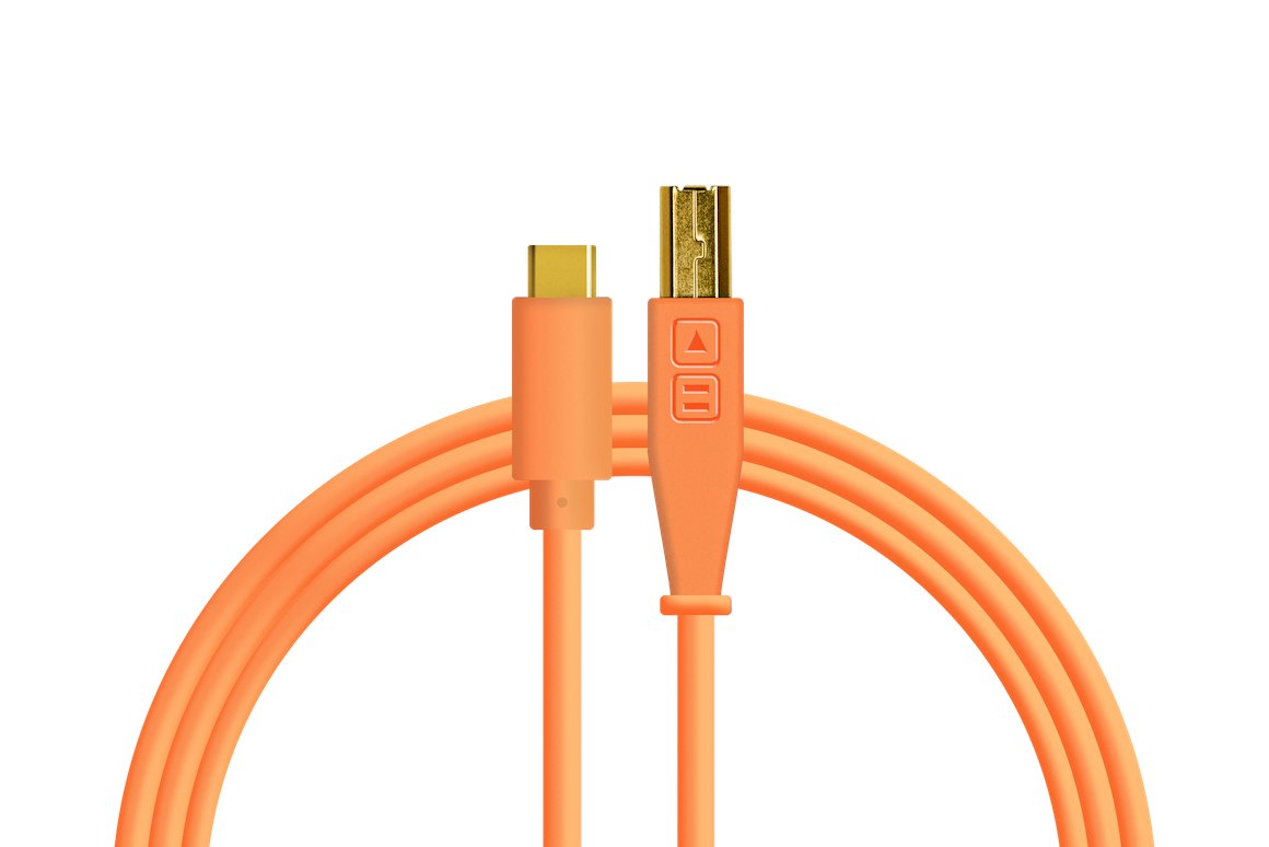 Chroma Cables Audio Optimized USB-C to B Straight Cable (Various Colours)