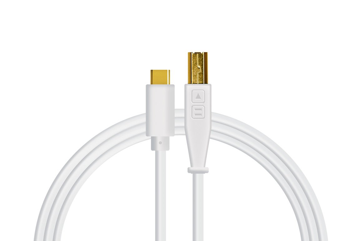 Chroma Cables Audio Optimized USB-C to B Straight Cable (Various Colours)
