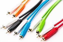 Chroma Cables Audio 2.0 RCA to RCA 2M (Various Colours)