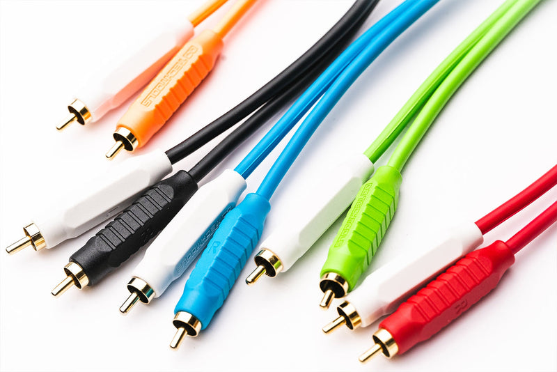 Chroma Cables Audio 2.0 RCA to RCA 2M (Various Colours)