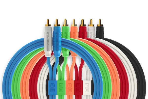 Chroma Cables Audio 2.0 RCA to RCA 2M (Various Colours)