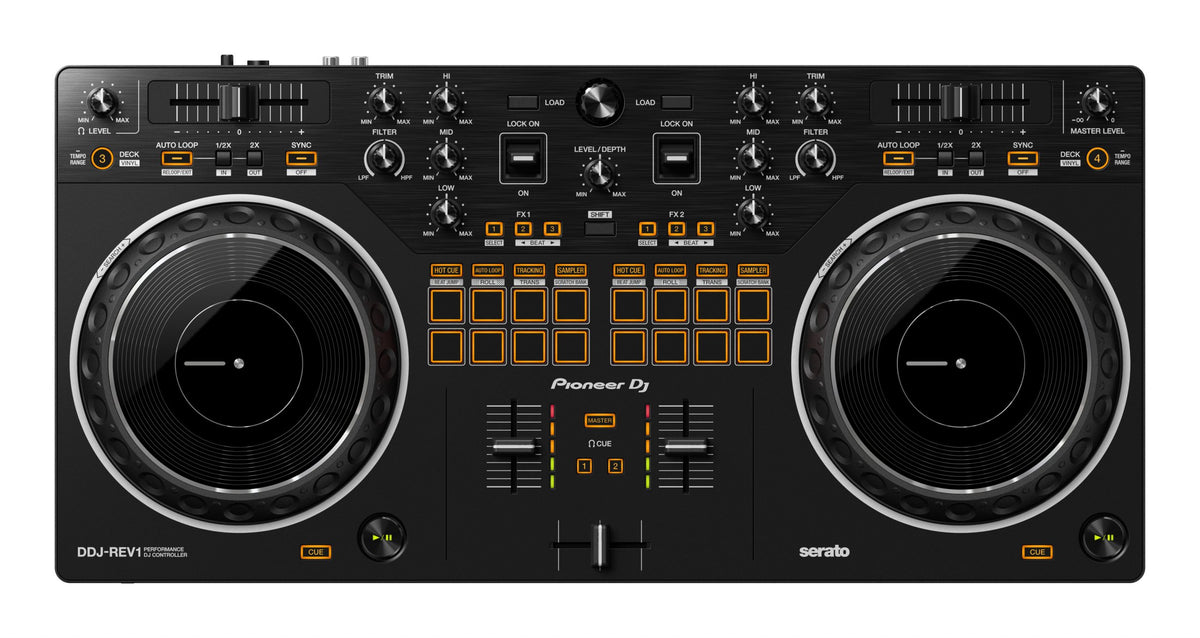 Pioneer DDJ-REV1 Scratch-Style Controller for Serato DJ Lite | Beginner Pack 2