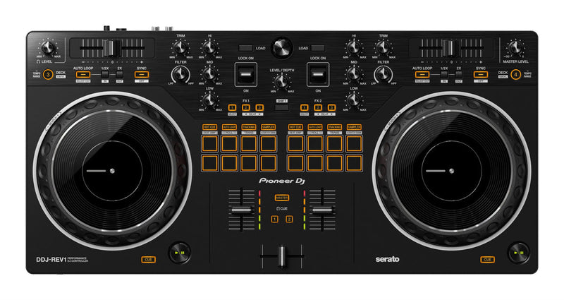 Pioneer DDJ-REV1 Scratch-Style Controller for Serato DJ Lite | Beginner Pack 1