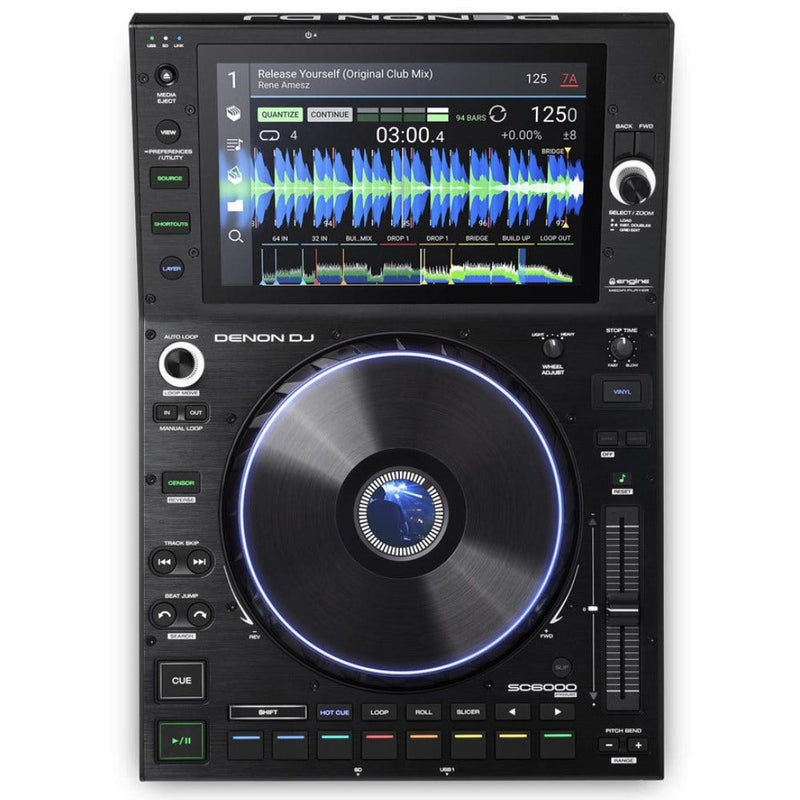 Denon SC6000 Prime Pro DJ Media Player w/ 10.1" Touchscreen & WiFi Streaming