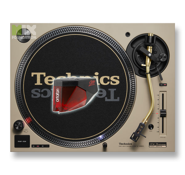 Technics SL-1200M7L Direct-Drive DJ Turntable 50th Anniversary Edition - Beige (Optional Ortofon 2M Red Cartridge) LTD STOCK