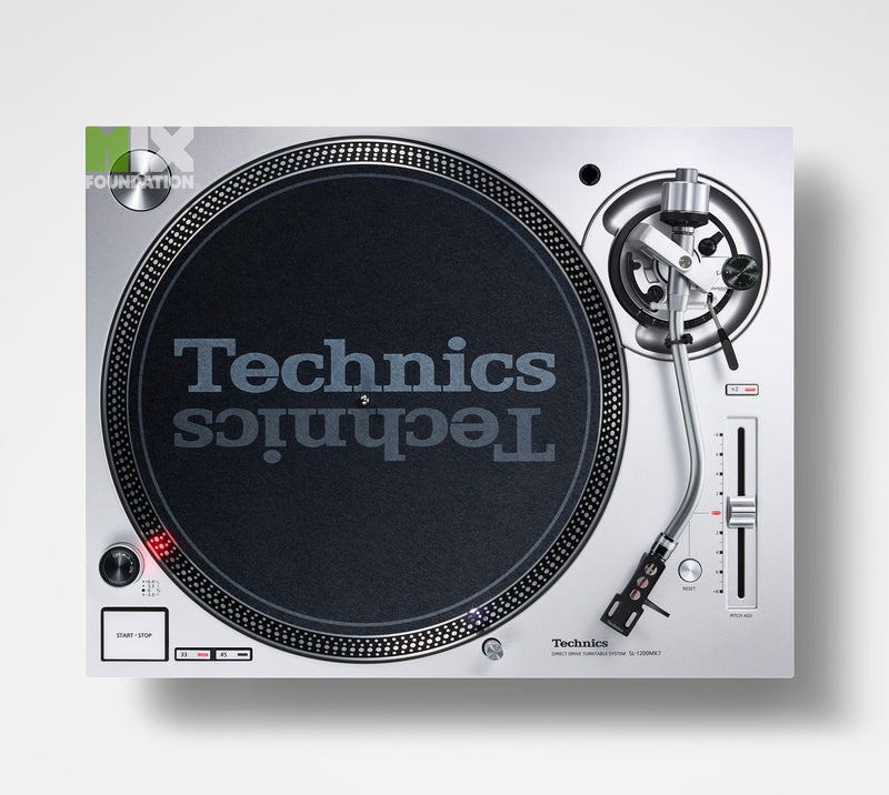 Technics SL-1200MK7 Direct Drive DJ Turntable (PAIR) w/Ortofon Concorde Mix Cartridges Package