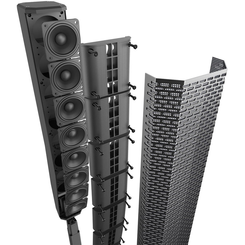 Electro-Voice EVOLVE 50M Portable Powered Column Speaker System w/ Sub (Black)