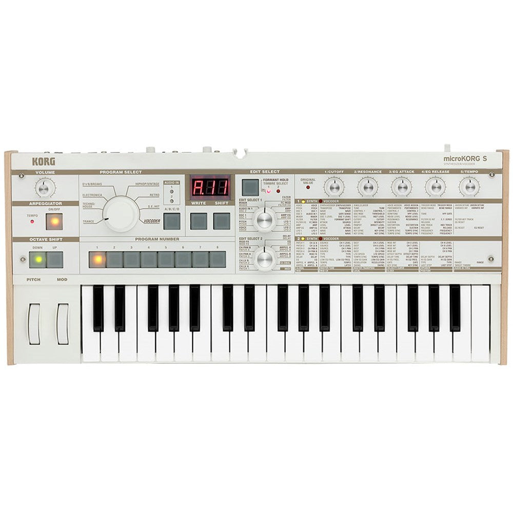 microKORG S 美品 KORG】生産完了となっていたスピーカー内蔵小型シンセ