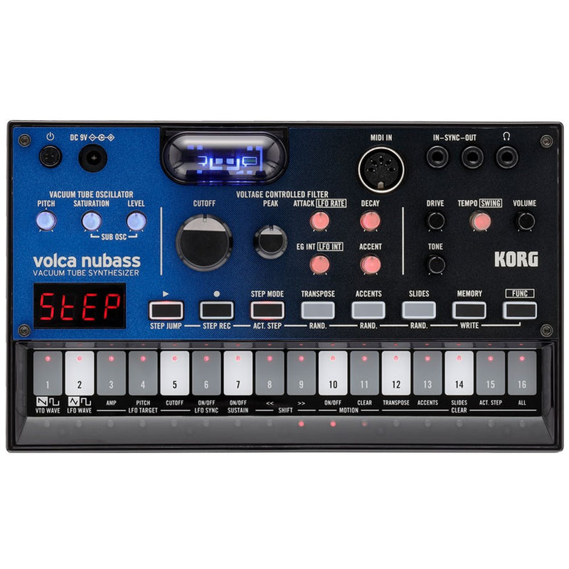 Korg VOLCA NUBASS Vacuum Tube Synthesizer